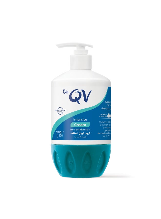 QV Rich, Concentrated Triple-Moisturising Cream (500g) with 10% Glycerin for 24-Hour Hydration - Relieves Eczema & Very Dry Skin, Preservative-Free 500grams - Image 2