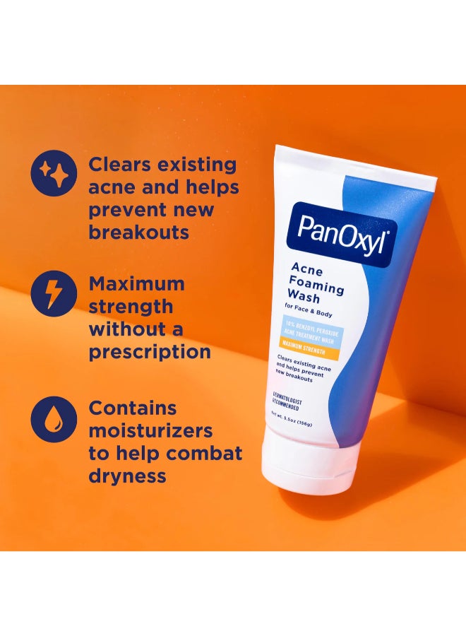 PanOxyl - Pack Of 2 Acne Foaming Wash 156grams - Image 1