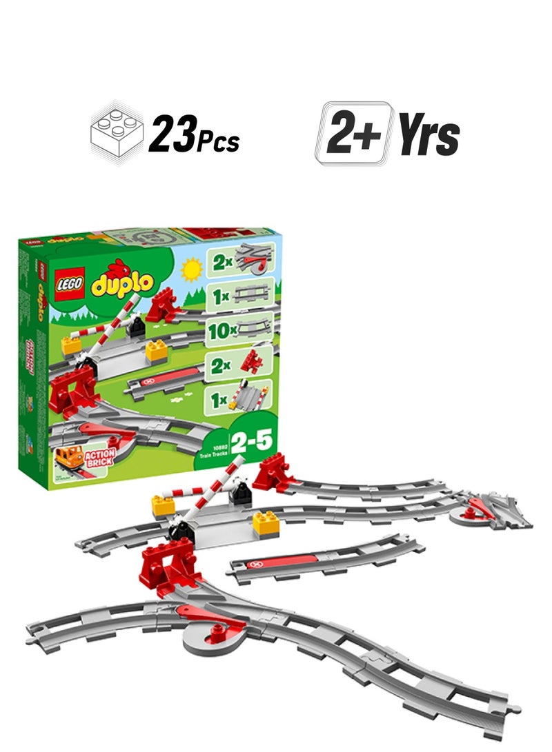 LEGO 6213756 6213756 Train Tracks Duplo <50 Eur Kids (Duplo) 2018 Global Launch Date (23 Pieces) 2+ Years LEGO 10882 23 2+ Years  - Image 1