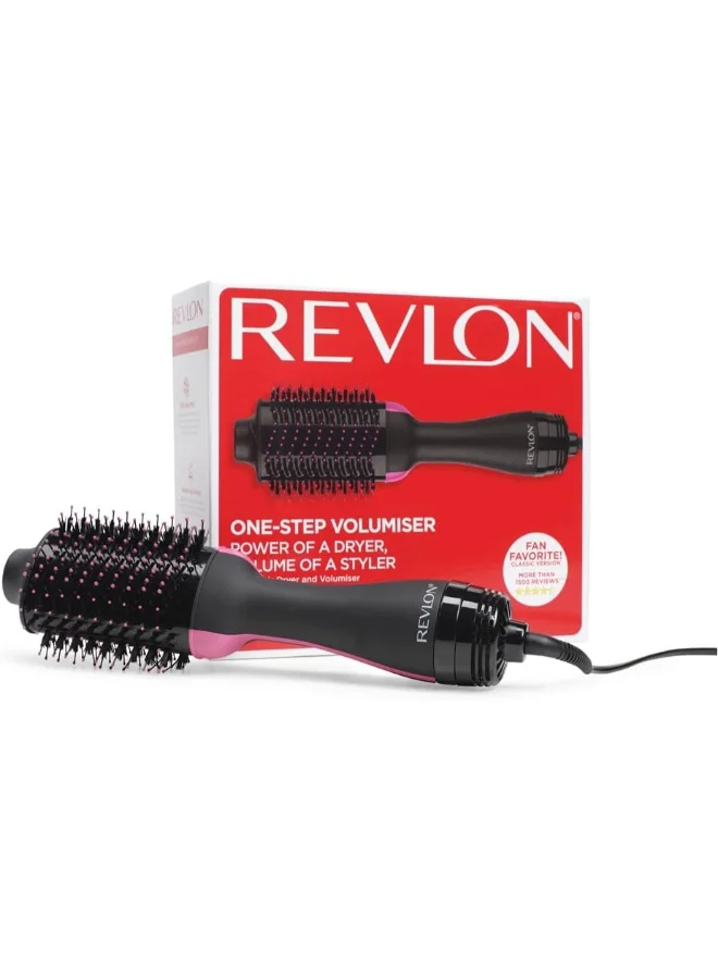 Revlon One Step Hair Dryer & Volumizer, 2 heat setting plus cool setting, 1100 Watts