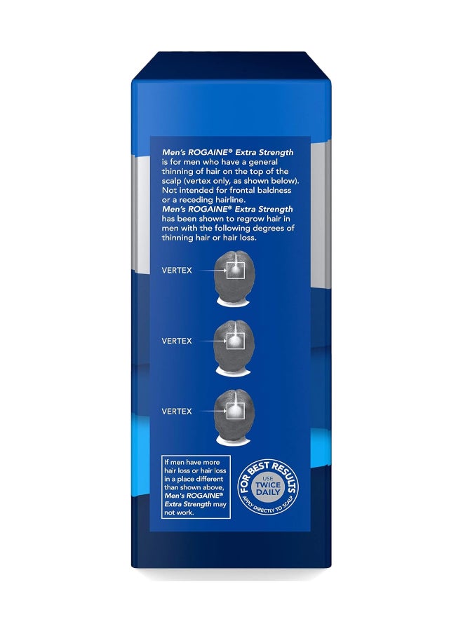Rogaine Men'S Hair Regrowth Treatment, Unscented, 3 Month Supply (60Ml) Each Tube 60ml - Image 5