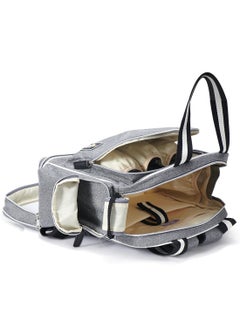Sunveno Signature Maternity Diaper Bag - Grey  - Image 4