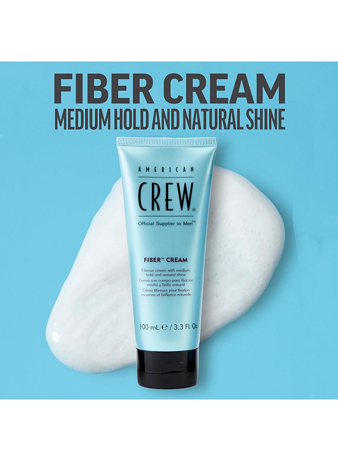 AMERICAN CREW Fiber Cream With Medium Hold And Shine For Flexibility And Control For All Hair Types 100ml  - Image 5