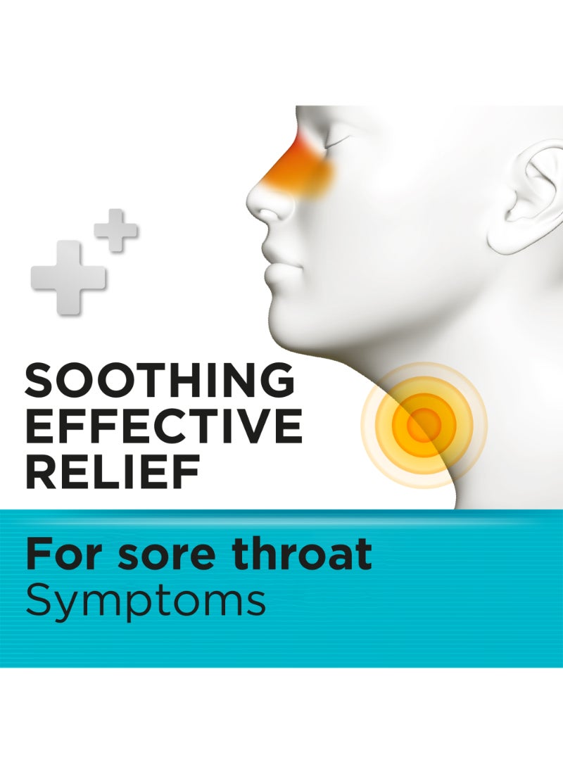 New Formulation With Cool Sensation Fast Effective Relief From Sore Throats 16 Lozenges