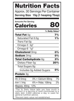 sunfood superfoods Raw Organic Chia Seeds Aztec Superseed Natural Nutty Flavor Raw, Whole And Natural 454G  - Image 4