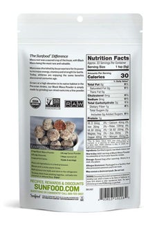 sunfood superfoods Raw Organic Black Maca Powder Potent Adaptogenic Root 114G  - Image 3