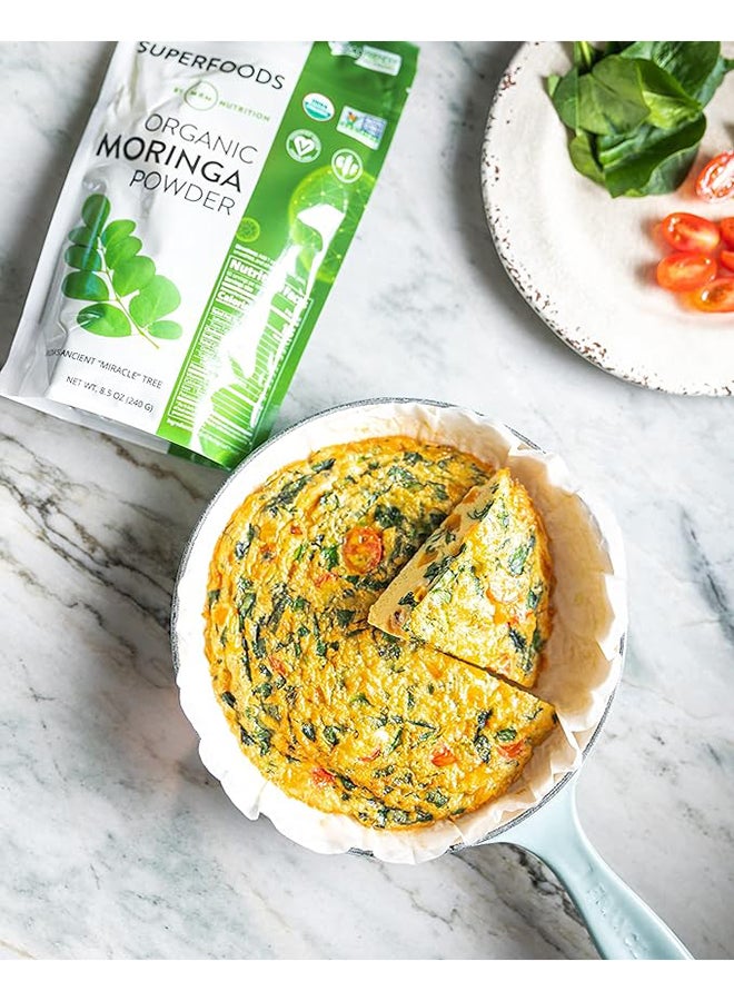 sunfood superfoods Organic Moringa Powder 8.5 OZ - 240 grams - Image 5