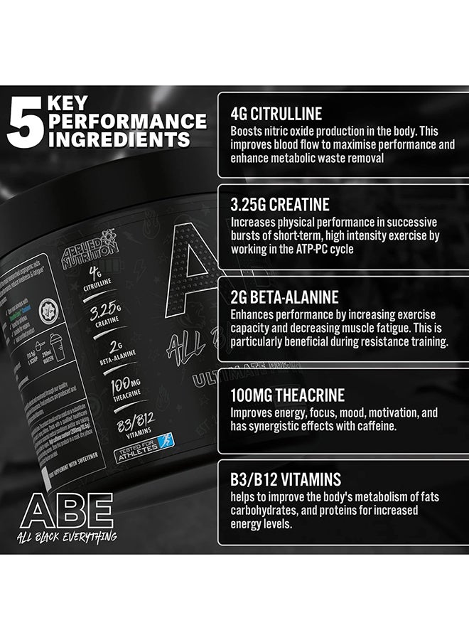 Abe Ultimate Pre Workout Candy Ice Blast 30 Servings - pnsku/N26502594A/45/_/1721290013/7e560ca7-bd7d-4764-ae8f-b3b353f86c52