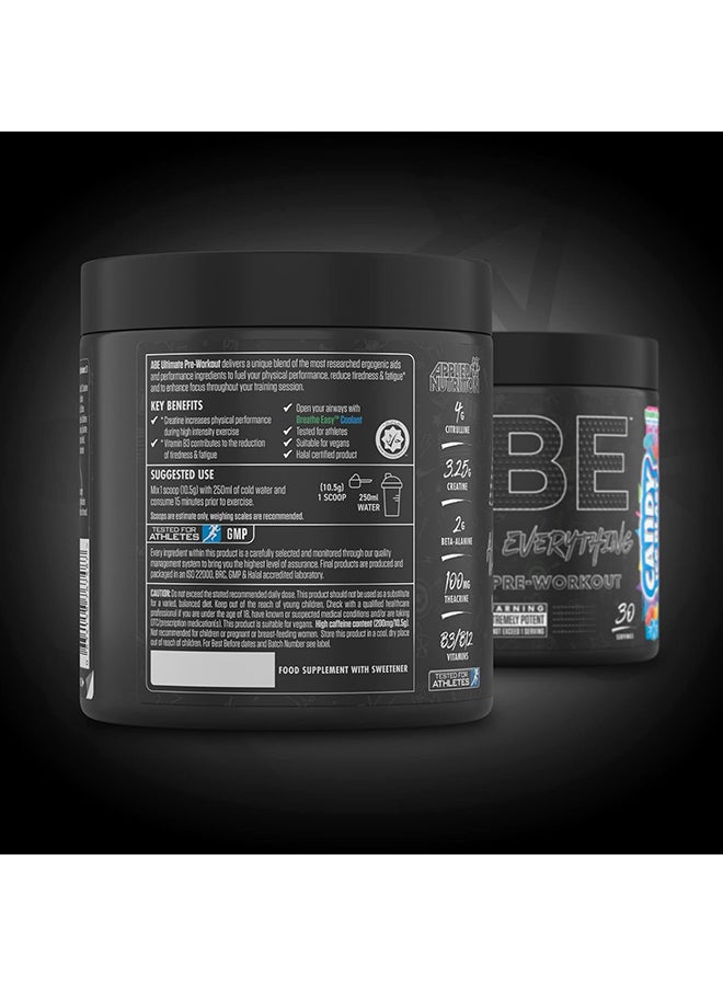 Abe Ultimate Pre Workout Candy Ice Blast 30 Servings - pnsku/N26502594A/45/_/1721290013/aae1d3cb-b841-4cab-9911-b6129e814b7d