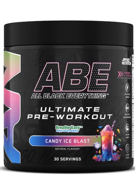 Abe Ultimate Pre Workout Candy Ice Blast 30 Servings