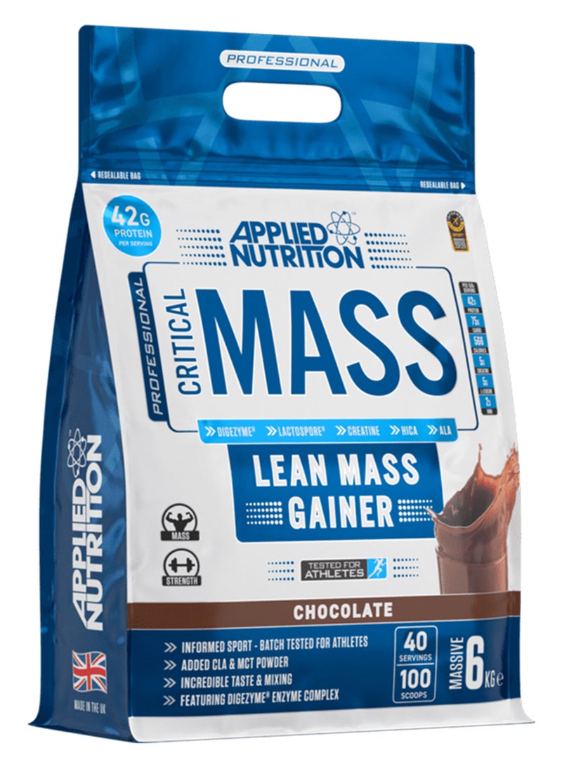 Critical Mass Lean Mass Gainz Chocolate Flavour-6 Kg - pnsku/N26502609A/45/_/1738642581/72d8f89e-4d6f-4f35-a7f2-0790ff87aa23