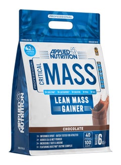Applied Nutrition Critical Mass Lean Mass Gainz Chocolate Flavour-6 Kg  - Image 1
