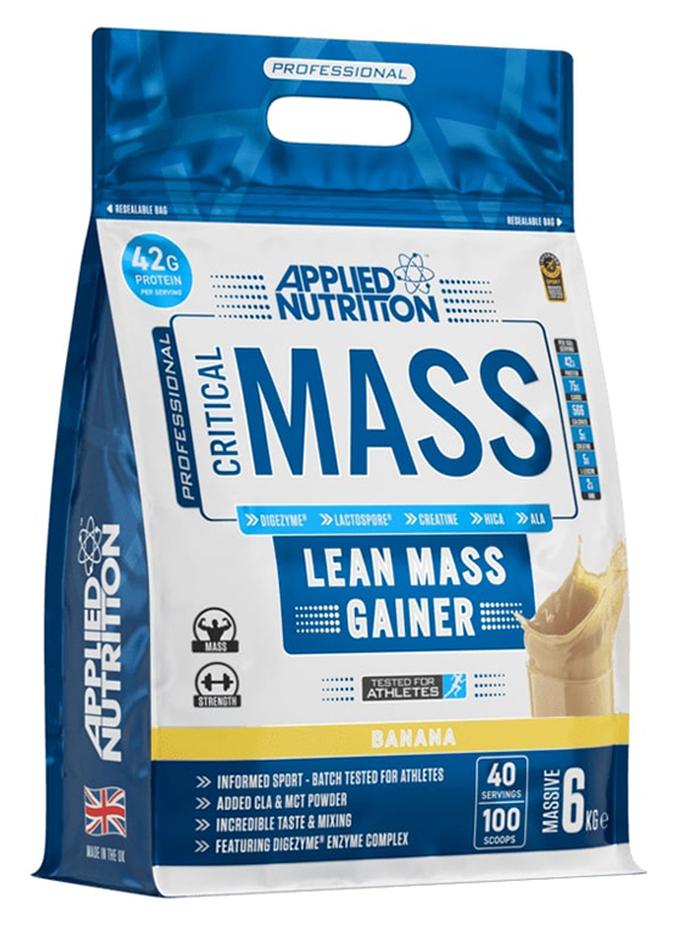 أبلايد نيوتريشن مكمل غذائي كريتيكال ماس لزيادة الكتلة العضلية بنكهة الموز - Image 1