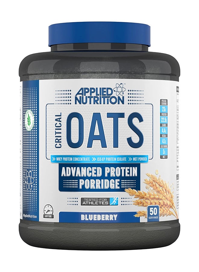 Applied Nutrition - Critical Oats Advanced Protein Porridge Blueberry 50 Servings 3Kg - Image 1