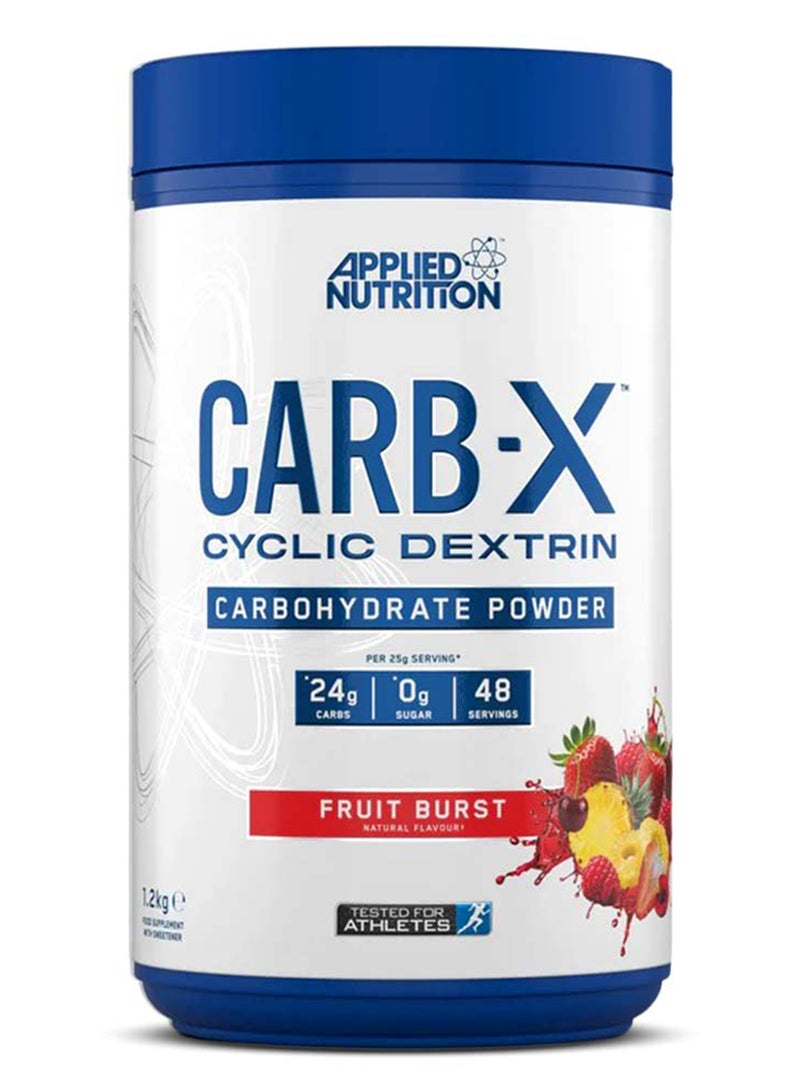 Applied Nutrition Carb X Fruit Burst -Carbo Hydrate Powder-48 Servings 1.2 kg - Image 1