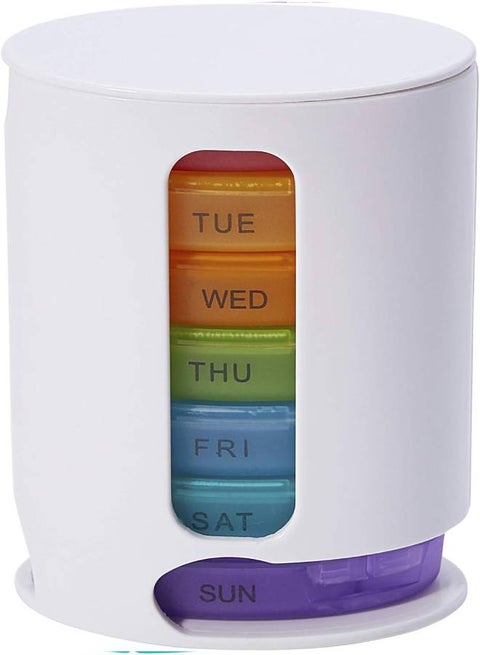 Weekly Pill Organizer Medicine Box
