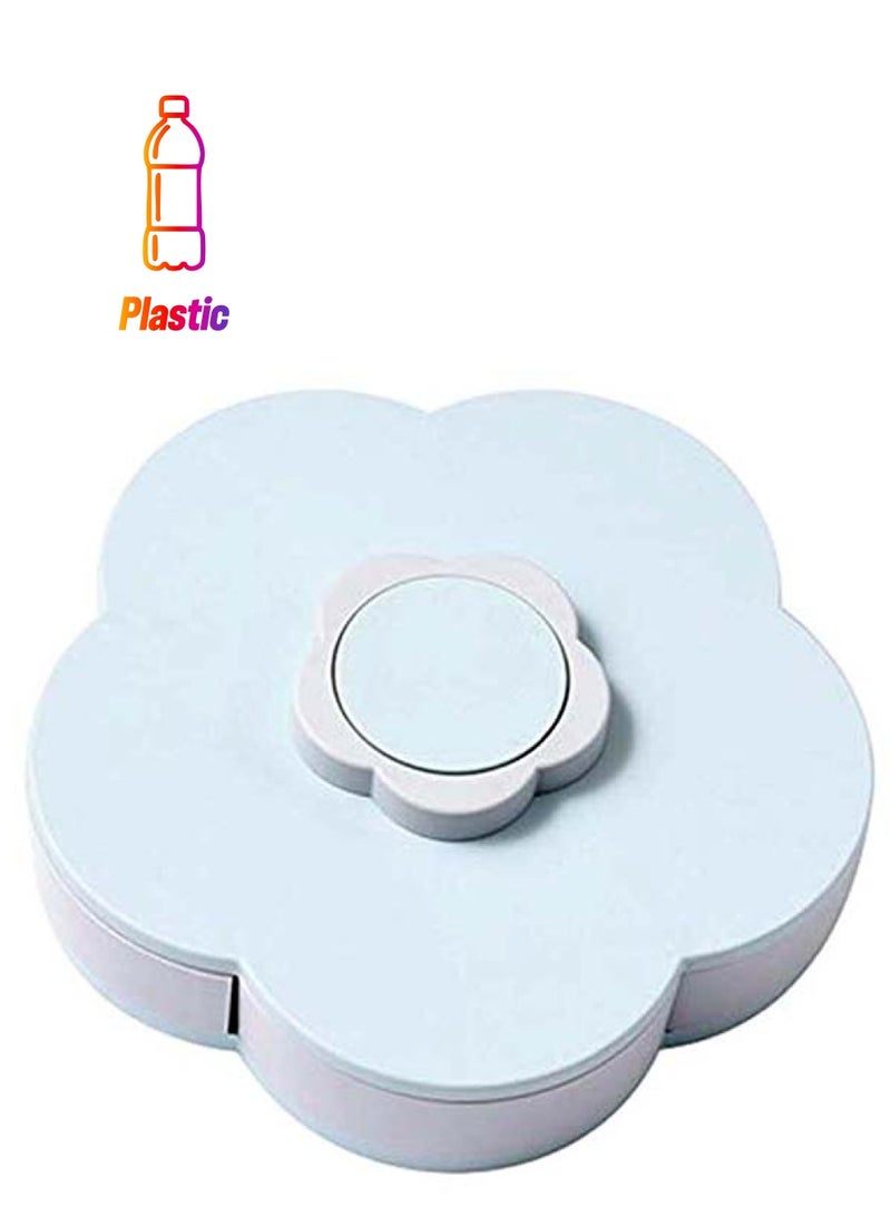 لي يينج صندوق تخزين فواكه دوار لون أزرق 6.5x26x26سم - Image 1