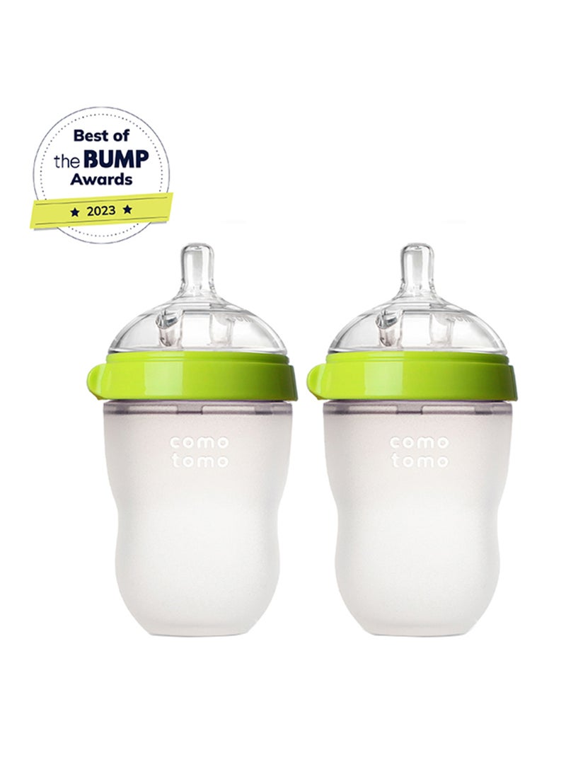 2 - Pieces Natural Feel Feeding Bottle Set - 250 ml - pnsku/N26572930A/45/_/1724246982/5dc7223c-64b3-42a2-a006-5d51564f7d6a