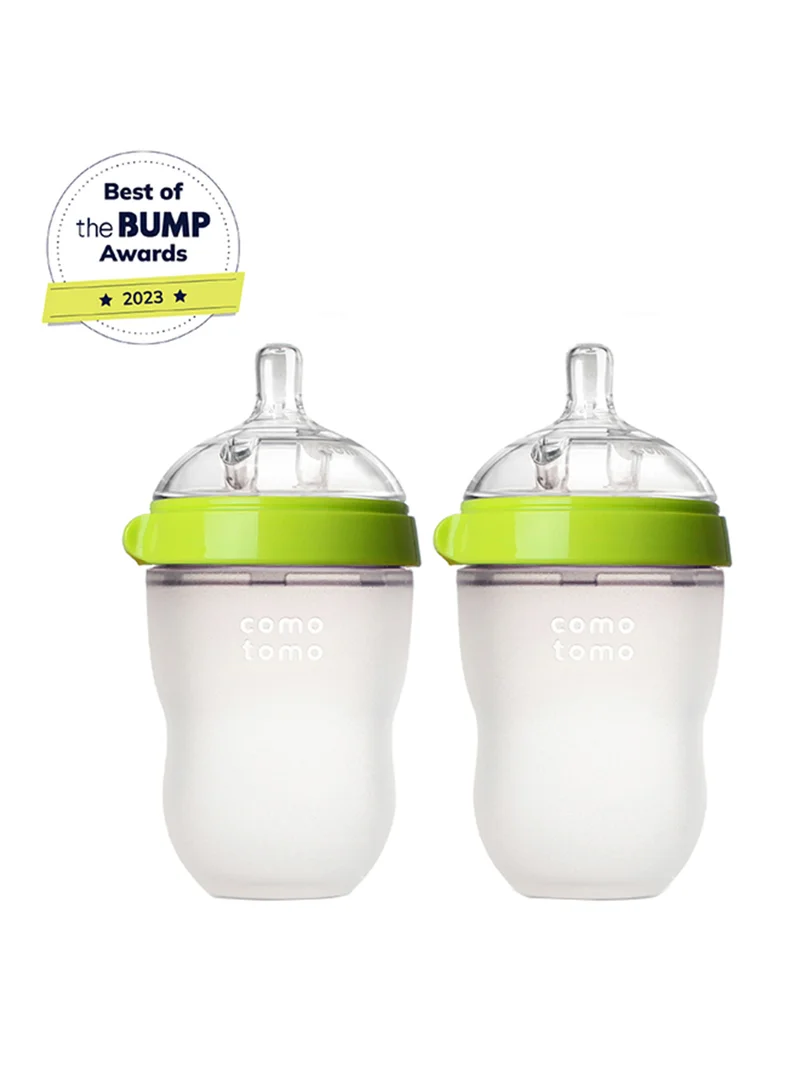 comotomo 2 - Pieces Natural Feel Feeding Bottle Set - 250 ml