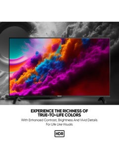 43 Inch Smart LED TV | Built-In Wi-Fi, Smart Apps, 2 HDMI Ports, 1GB RAM | 16W Speakers, Quad-Core Processor | Ultra-Slim Frame, Sleep Timer, Auto Power Off | Multilingual OSD, 60HZ - NTV4300SLED Black - pnsku/N26581335A/45/_/1732806775/f7467241-59d7-4887-995c-de70adfacbd6