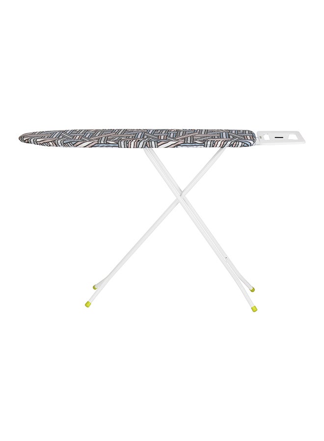 Ironing Board, 100% Cotton Cover 8Mm Foam Pad, 110 X 34 Cm Ironing Area, Adjustable Height Upto 83 Cm, Folds Flat For Easy Storage, Sturdy Sleek And Heavy Duty, Multi Color, Assorted Color, 35 X 6 X 140Cm, Made In Turkey Assorted Colour 110x34cm
