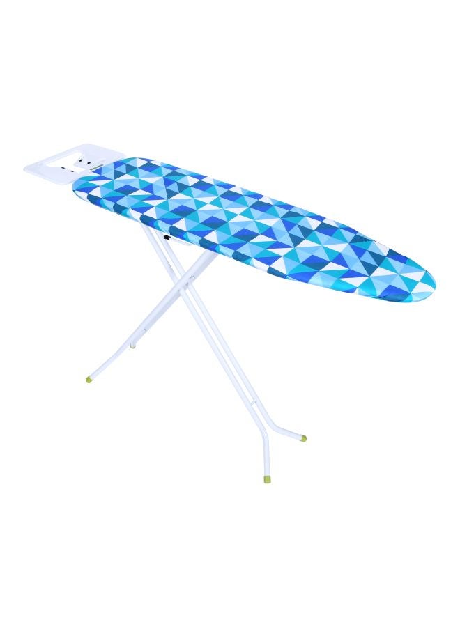 Royalford Ironing Board, 100% Cotton Cover 8Mm Foam Pad, 110 X 34 Cm Ironing Area, Adjustable Height Upto 83 Cm, Folds Flat For Easy Storage, Sturdy Sleek And Heavy Duty, Multi Color, Assorted Color, 35 X 6 X 140Cm, Made In Turkey Assorted Colour 110x34cm - Image 1