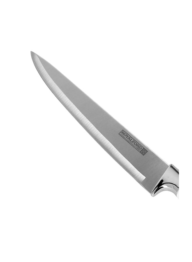 Royalford Marble Designed Slicer Knife Silver/Black 8inch  - Image 3