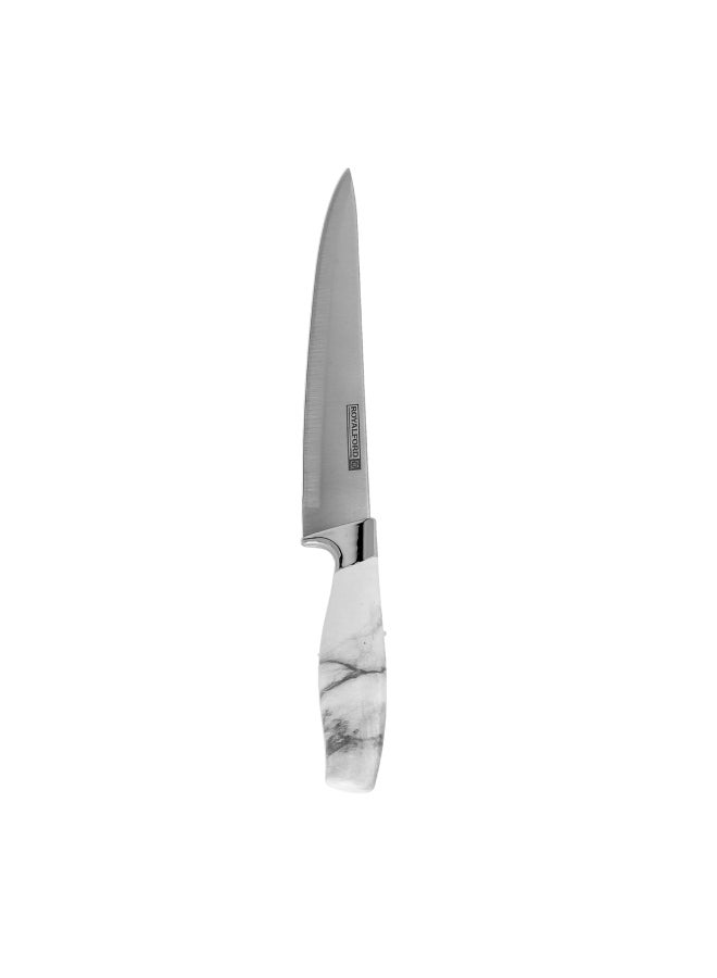 Royalford Marble Designed Slicer Knife Silver/Black 8inch  - Image 2