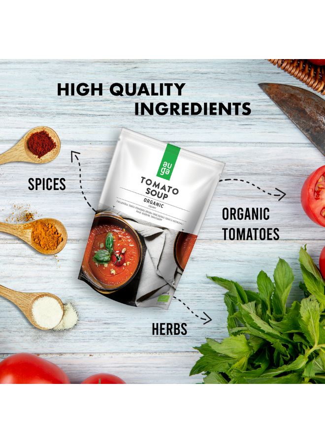 Auga - Organic Tomato Creamy Soup 400grams - Image 1