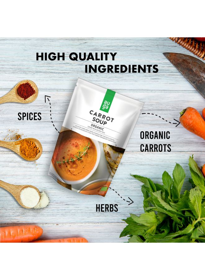 Auga Organic Carrot Creamy Soup 400grams  - Image 4