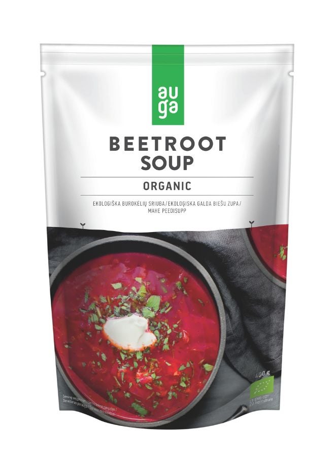 Auga Organic Beetroot Creamy Soup 400grams  - Image 1
