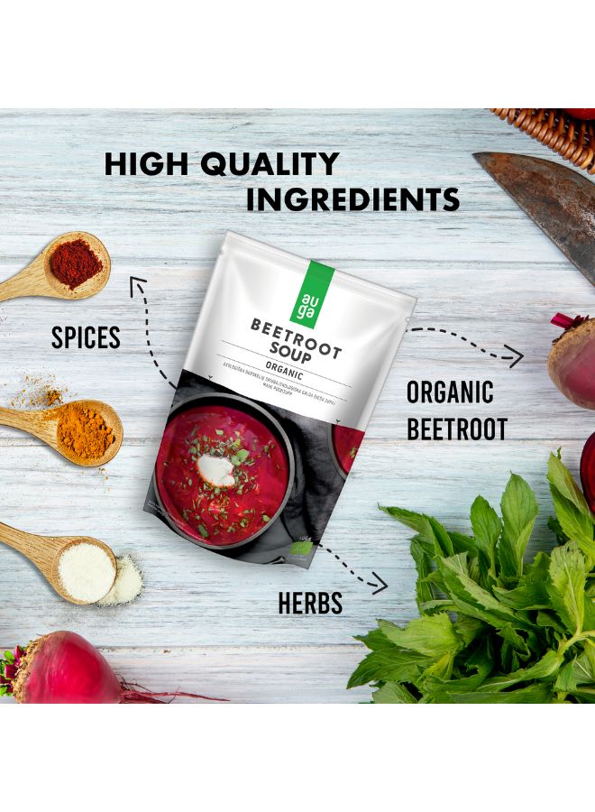 Auga Organic Beetroot Creamy Soup 400grams  - Image 4