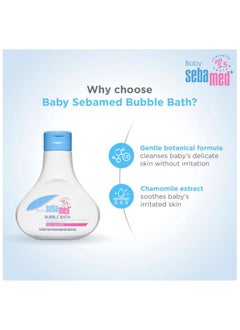Sebamed Baby Bubble Bath With Camomile For Baby Delicate Skin 500ml  - Image 2