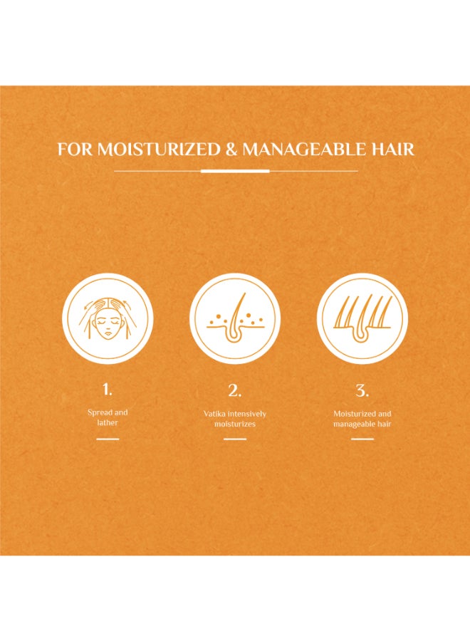 Vatika Naturals Moisture Treatment Shampoo Enriched With Almond And Honey Extracts Pack Of 2 400ml - Image 5