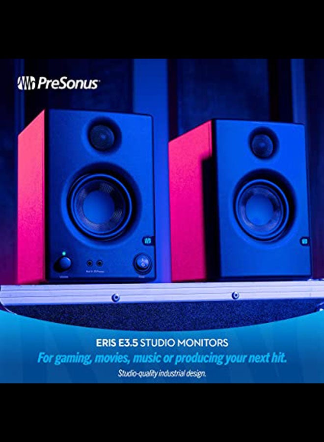 Presonus 2-Piece Eris E3.5 Powered Studio Monitors 3.5 inches - Image 5