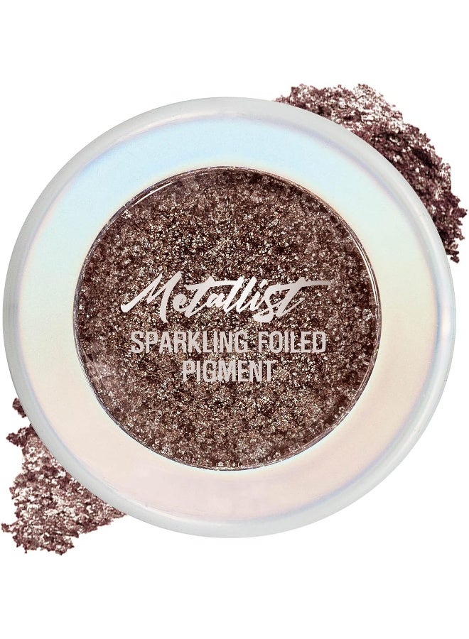 Touch in Sol - Metallist Sparkling Foiled Pigment Eye Shadow Brown - Image 1