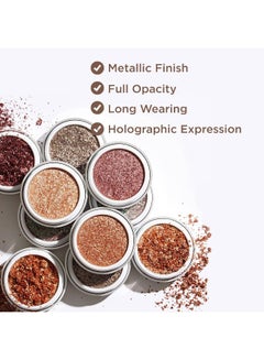 Touch in Sol Metallist Sparkling Foiled Pigment Eye Shadow Brown  - Image 4