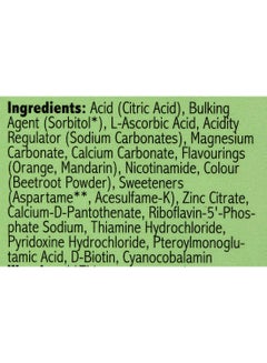 SUNSHINE NUTRITION Effervescent Tablets Enriched With Calcium, Magnesium And Zinc Orange Flavour Supports Mental Alertness And Physical Energy No Added Sugar 20 Tablets 80G  - Image 3