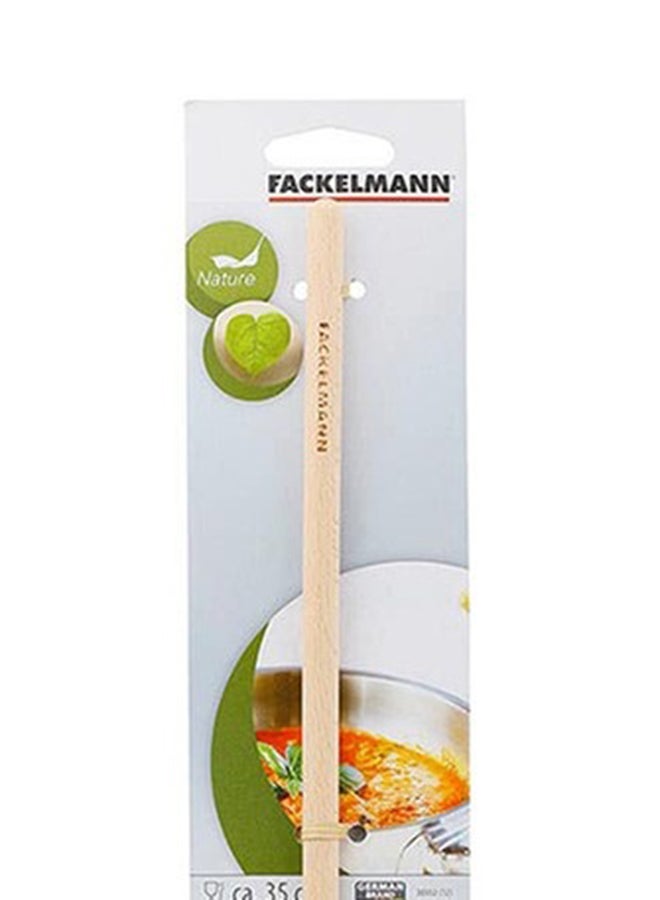FACKELMANN Wooden Spoon Beige 35cm  - Image 2