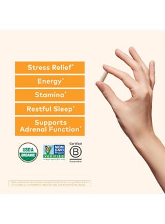 Organic India Ashwagandha Healthy Stress Response, 90 Vegetarian Caps Packaging May Vary  - Image 2