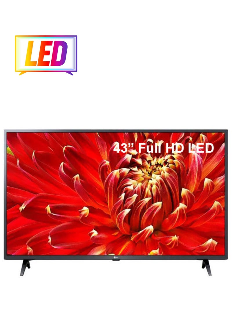 LG 43-Inch Smart Full HD TV With Built-In Receiver 43LM6300PVB Black  - Image 1