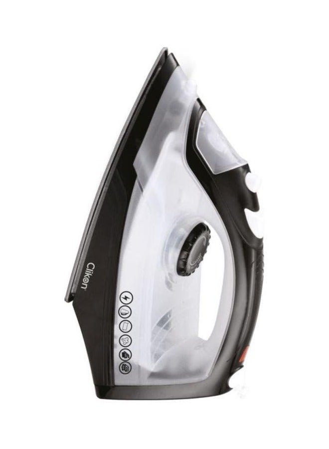 Clikon Electric Steam Iron 1300W 1300 W CK4105-N Black/Clear - Image 2
