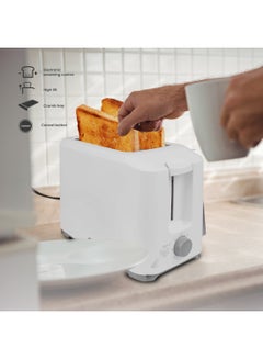Clikon Bread Toaster 2 Slices 700W 700 W CK2436 White  - Image 4