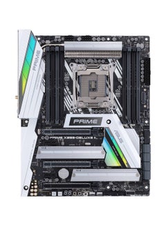 ASUS PRIME X299-DELUXE II ATX Motherboard for Intel LGA 2066 Core X-Series Processors, Intel X299 Chipset, Supports Up to 128GB DDR4 4266MHz (OC), Dual Intel Thunderbolt 3 Type-C Ports, Triple M.2 Slots, 5Gbps LAN, Wi-Fi 802.11ac, Bluetooth 5.0, NVIDIA Quad-GPU SLI & AMD CrossFireX Support, 12-Phase Digital VRM, AURA RGB Lighting, LiveDash OLED Display, USB BIOS Flashback, 5-Way Optimization, PCIe 3.0 x16 Expansion Slots, Pre-mounted I/O Shield, Advanced Cooling Solutions | 90MB0ZB0-M0EAY0 Multicolour  - Image 2