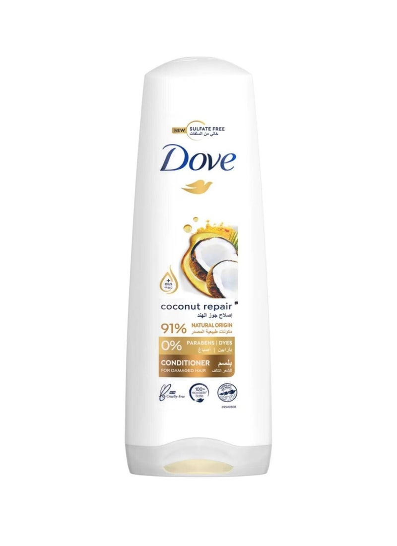 دوف بلسم دوف الطبيعي لاستعادة طقوس زيت جوز الهند والكركم 3 - Image 1