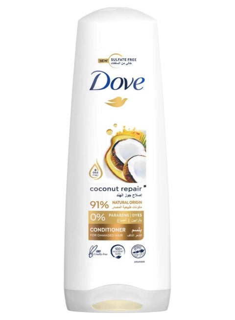 Dove Natural Conditioner Restoring Ritual Coconut Oil and Turmeric 3 350ml