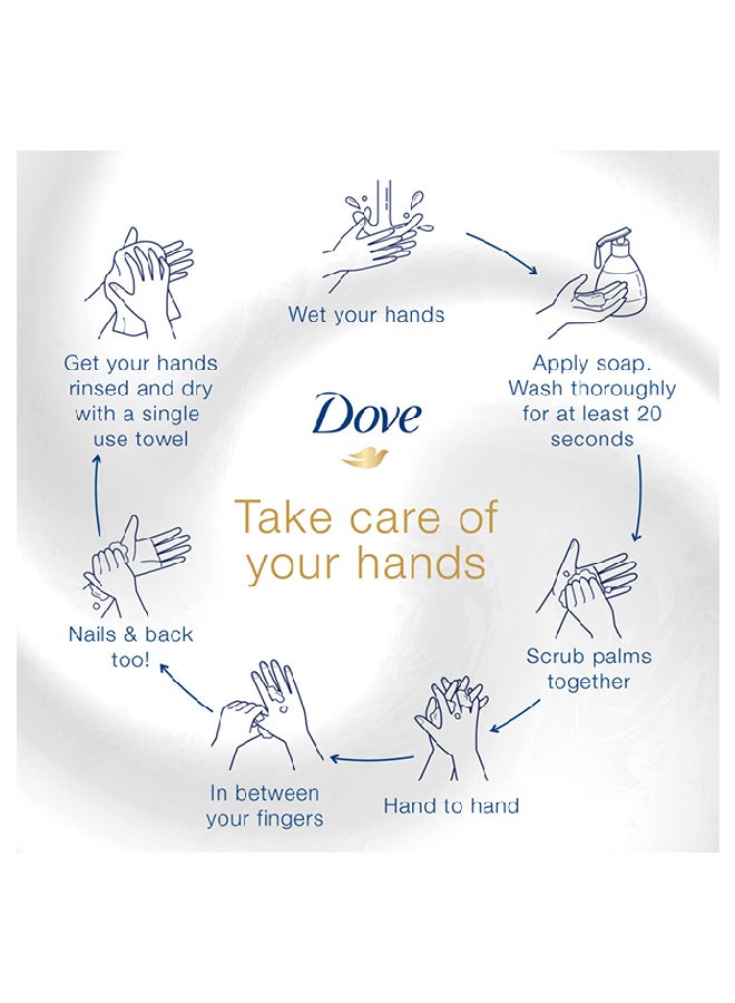 Dove Care And Protect Refreshing Hand Wash Cucumber, Green Tea 500ml - Image 4