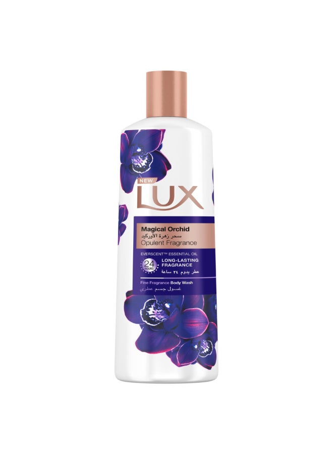 Lux Opulent Fragrance Body Wash, New Magical Orchid, 24h Long-Lasting Scent, With Everscent Essential Oil 250ml
