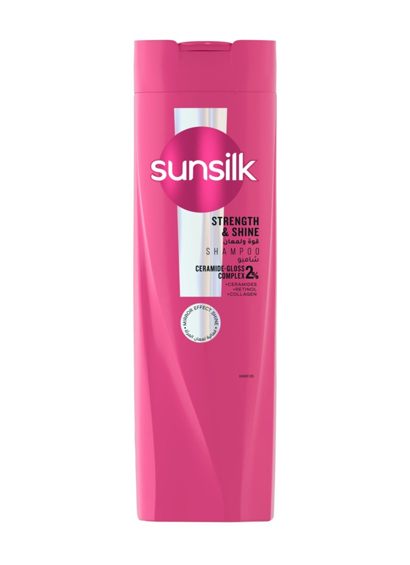 Sunsilk Shampoo Strength And Shine With Provitamin B5 Argenine And Coconut Oil Shine & Strength 400ml - Image 1