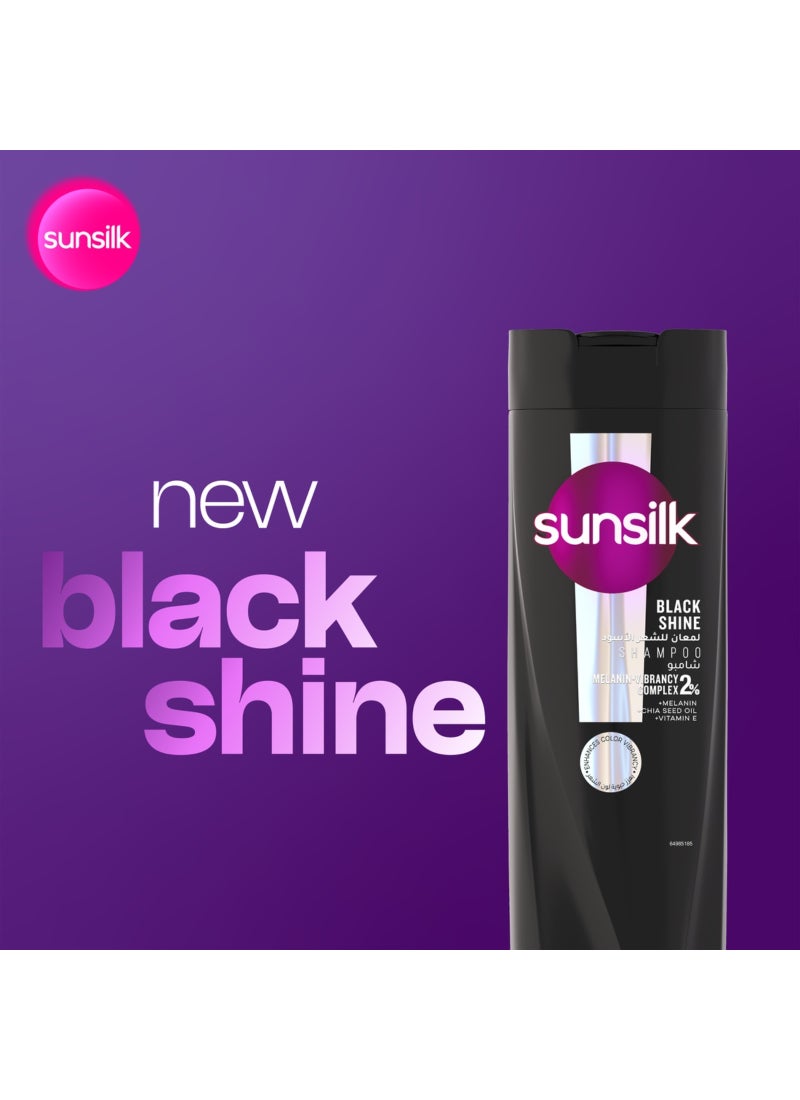 Sunsilk Stunning Black Shine Shampoo 400ml - Image 3